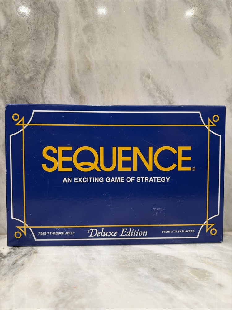 Sequence Deluxe 2020 Edition Strategy Board Game Goliath NEW