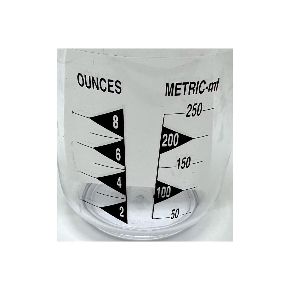 Rocky Mountain Goods 1 Cup Plastic Measuring Cup with Handle - Durable - Easy...