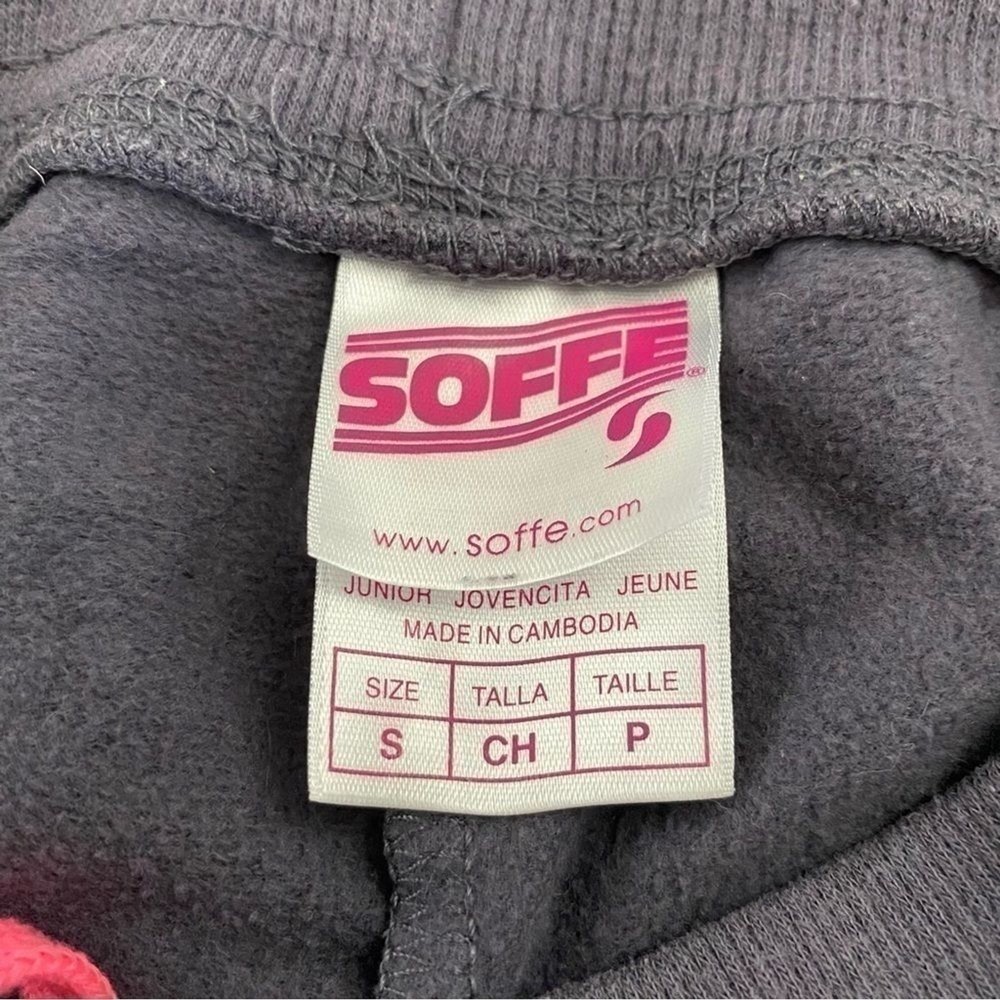 Soffe Jogger Lounge Pant Gray Small Juniors