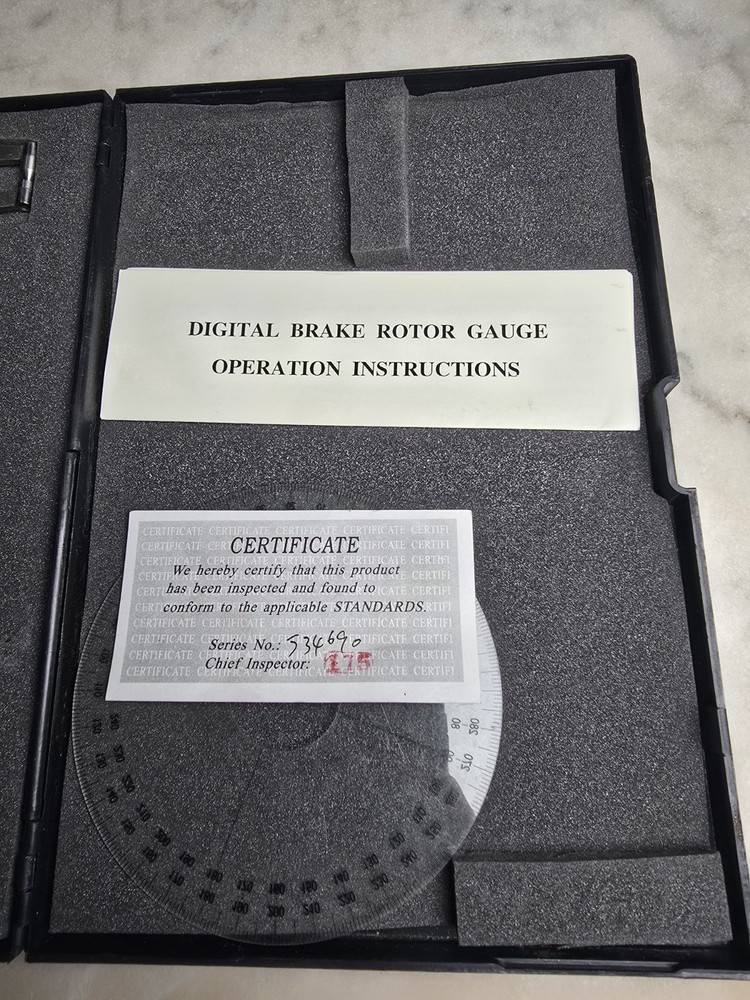 Matco Tools Digital Brake Rotor Guage Set