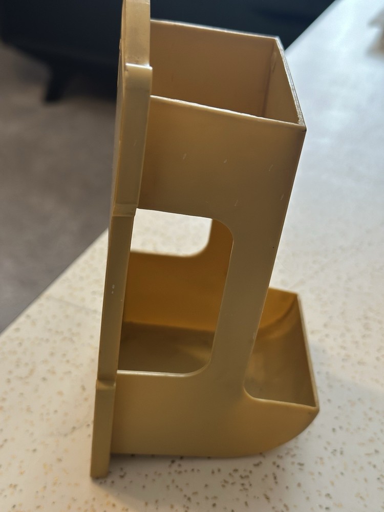 Vintage Plastic Match Box Holder Wall Mount