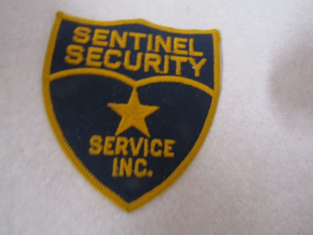 PATCH LAW ENFORCEMENT SECURITY SENTINEL SECURITY SERVICE INC