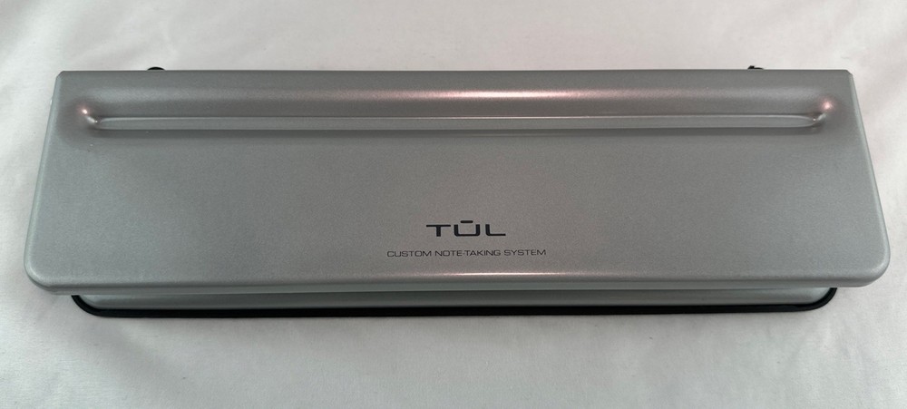 TUL Custom Note-Taking System Discbound 12-Hole Punch Silver Heavy Duty