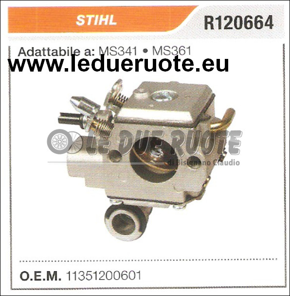 Membrane Carburetor Stihl MS341 MS361