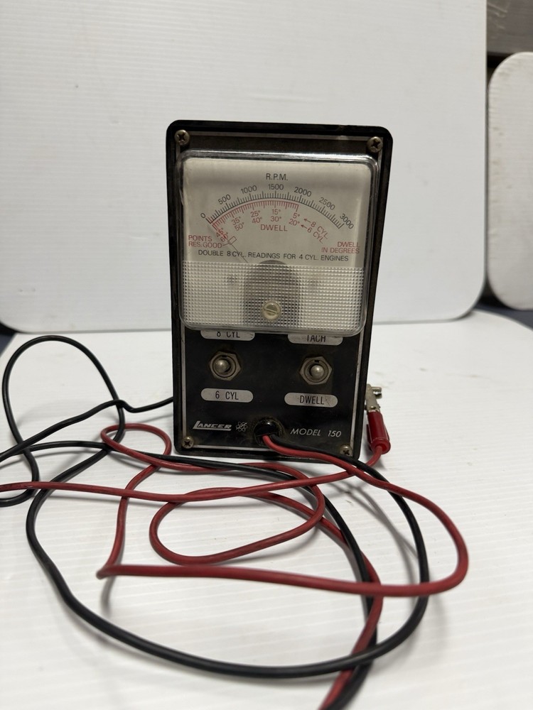 Lancer Tach/Dwell/Voltmeter Model 150
