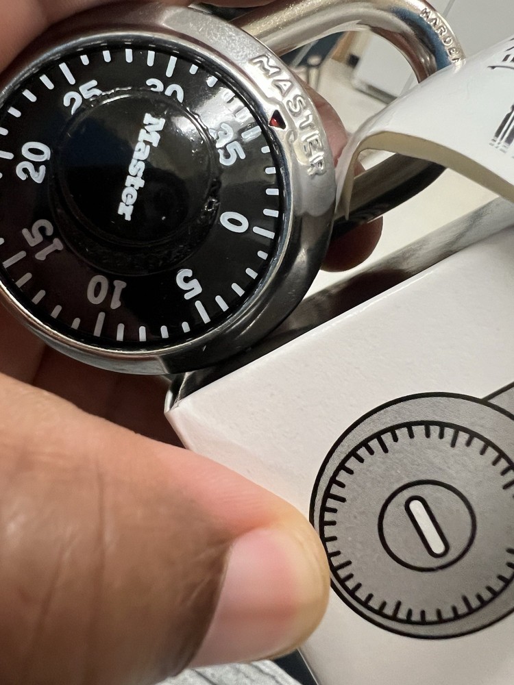 Master Lock Padlock Combination Locks Are NIB All With Code New 39 Total Locks