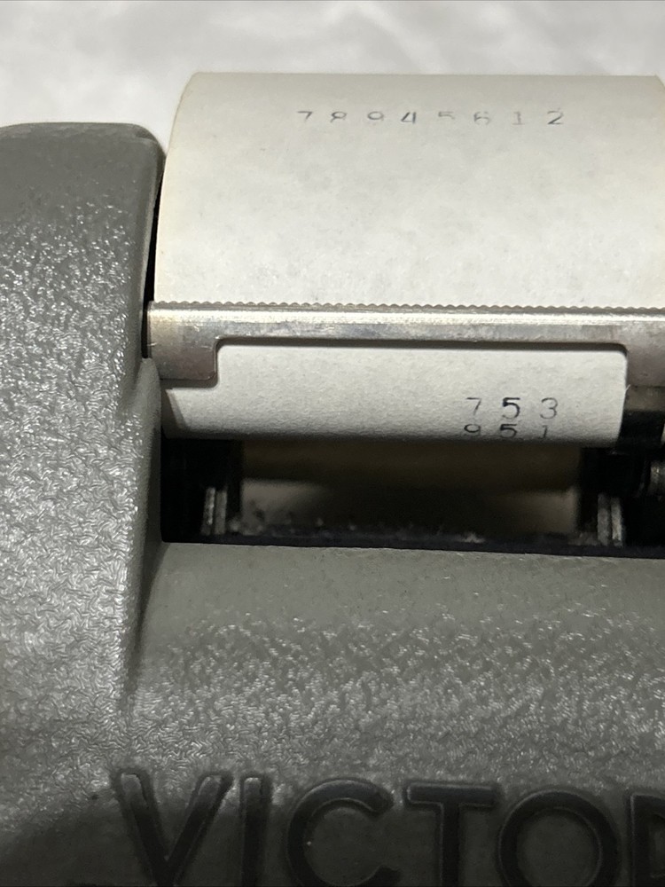 Vintage Victor Bakelite Adding Machine