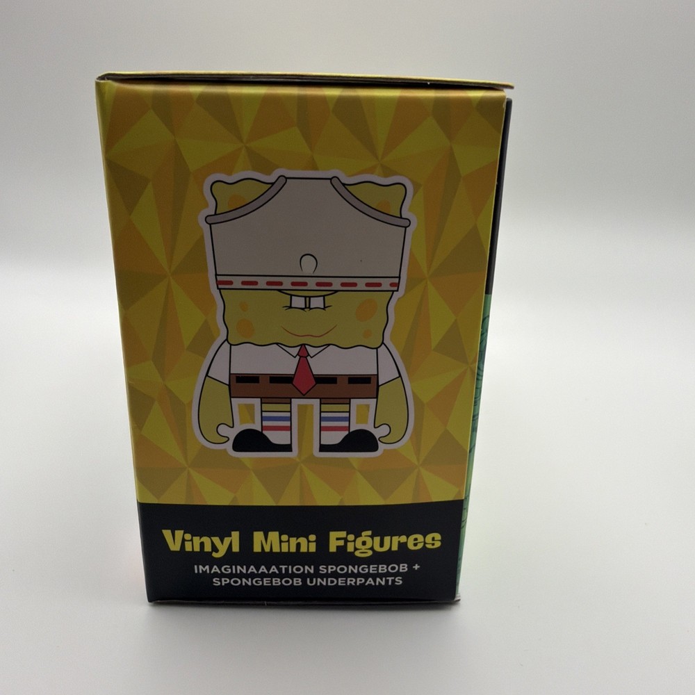Kidrobot SpongeBob SquarePants Vinyl Mini Figures 2 Pack Imaginaaaation & Under…