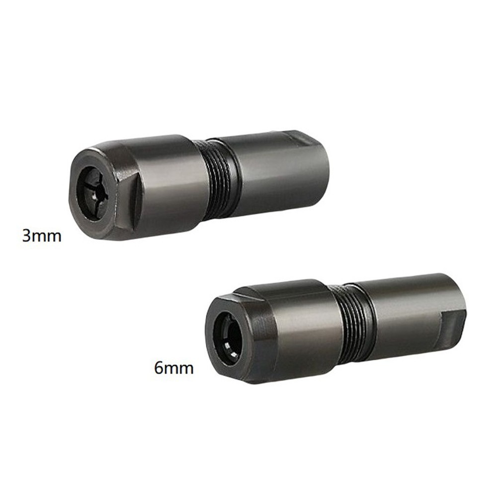 2pc 100-type Angle Grinder Modified Adapter to Straight Grinder Chuck M10 Thread