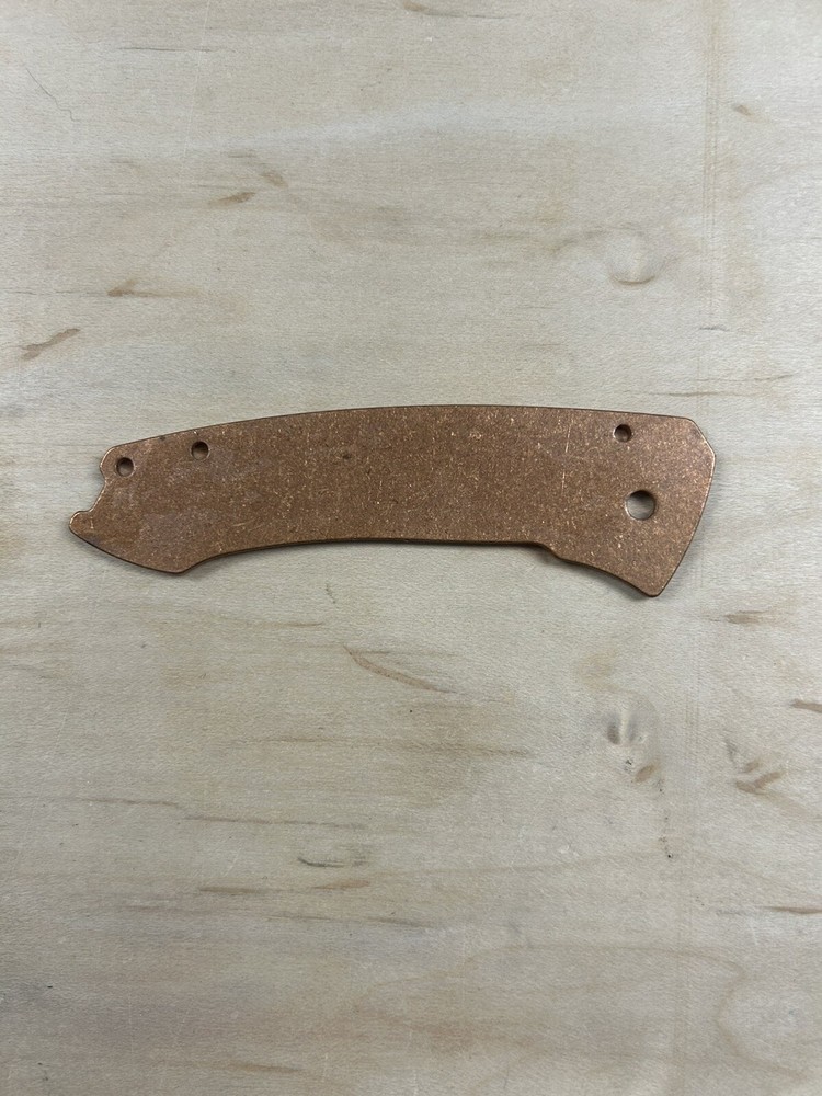 Scikio Custom CRKT Tuna 2520 Copper Front Handle Scale