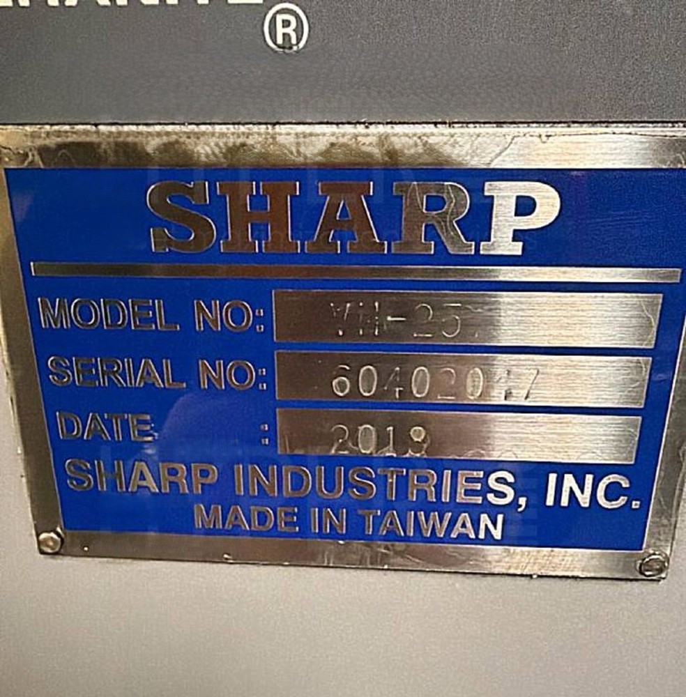 Sharp VH-25 Heavy Duty 5HP Vertical/Horizontal Combo Milling Machine
