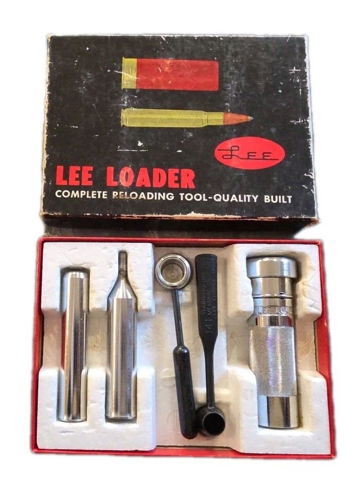 🚨Rare Vintage - LEE LOADER 12 Ga. Gauge 2 3/4" Shell HAND LOADER RELOADING TOOL