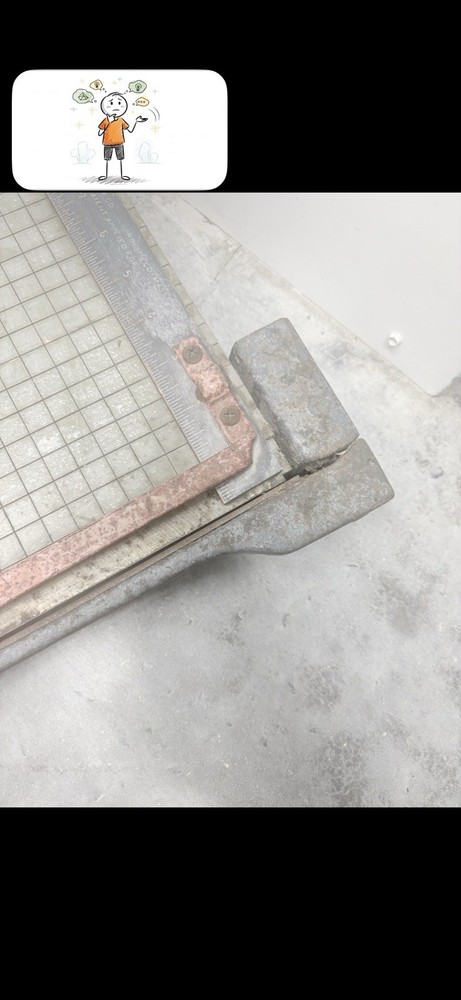 Vintage 12” Paper Cutter