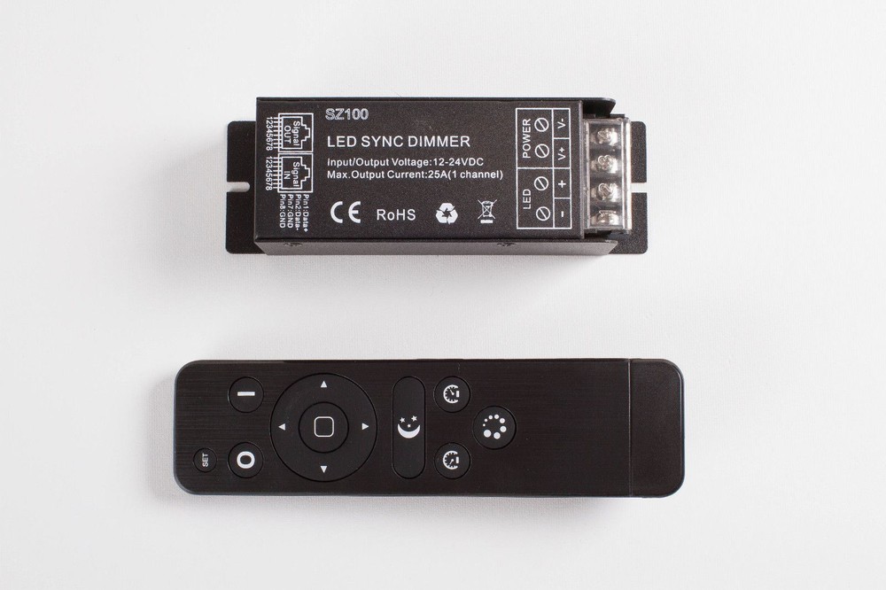 LED light module strip controller Flash on/off function + remote linkable unit