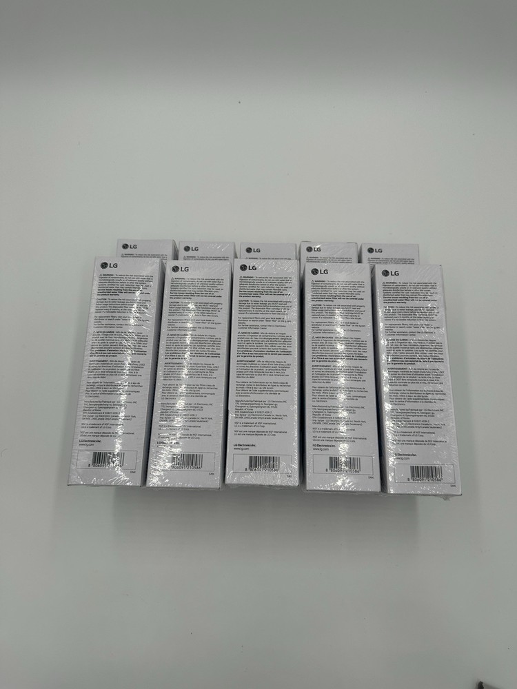 LOT: 10 Genuine OEM LG Replacement Refrigerator Water Filters LT1000P/PC/PCS