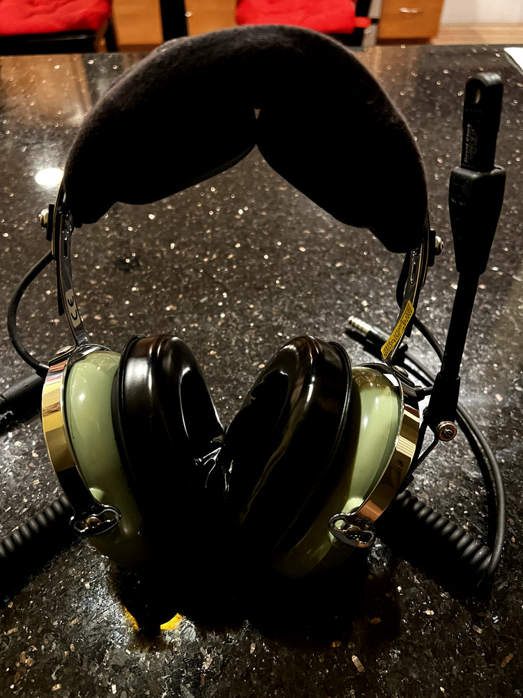 David Clark Model H10-60H 2 cords