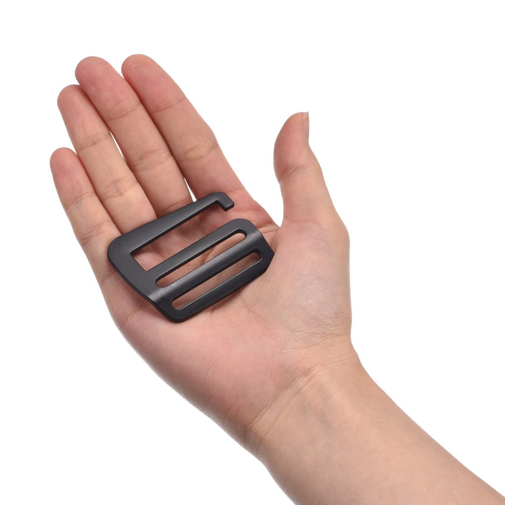 4Pcs 1.5" Webbing Release G Hook Buckle Adjuster for Backpack Strap Black