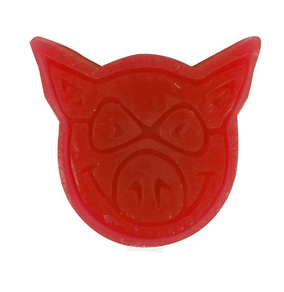 Pig Skate Wax Red 3x3