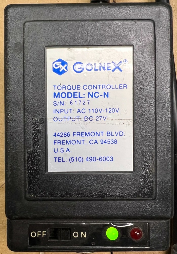 Golnex, model NC-N, torque controller