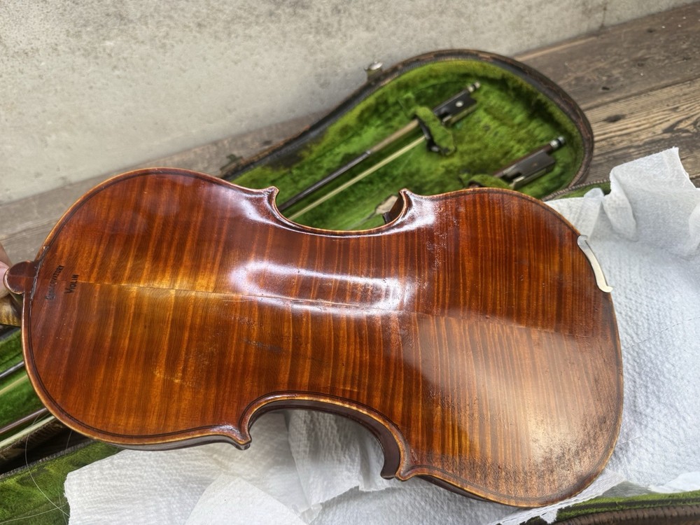 German Stradivarius Copy Violin With Case