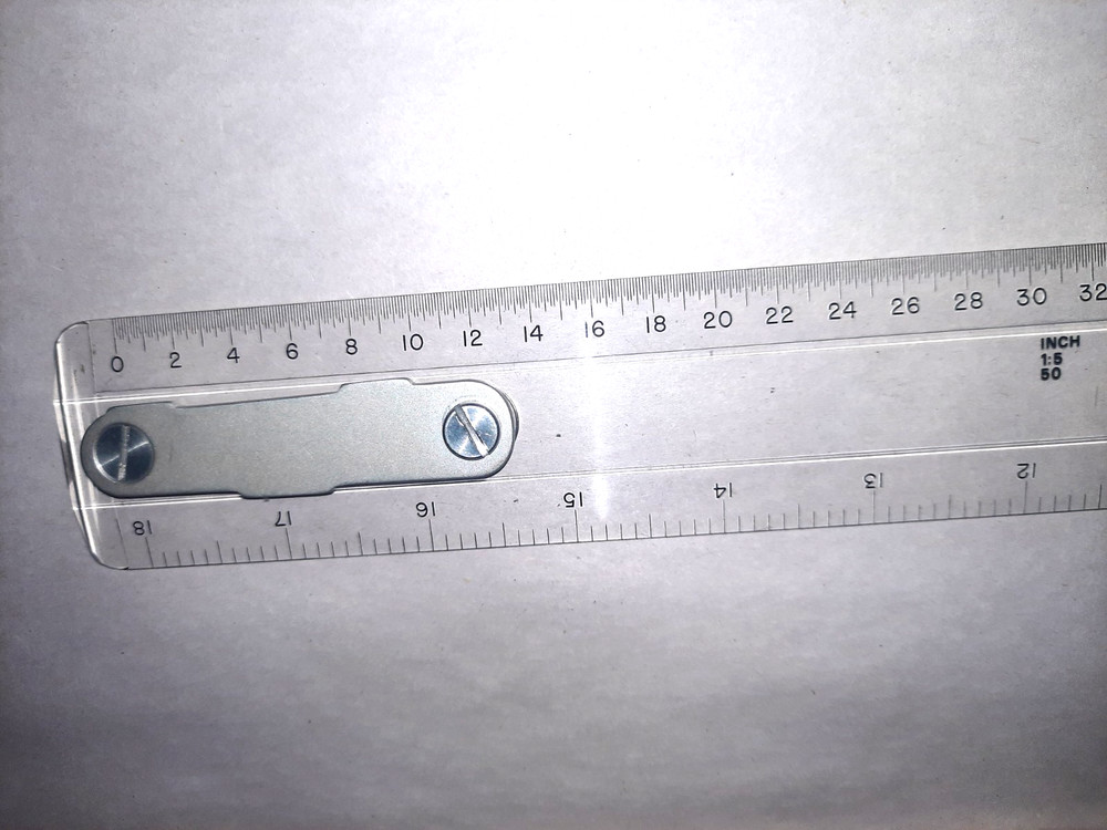 Vemco 9P7-18 Plastic Drafting Scale, 1:5 50, 1:1 10