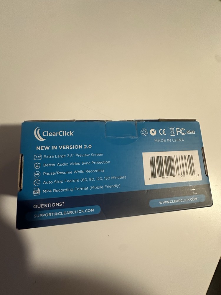 ClearClick Video to Digital Converter 2.0 Second Generation, Lightly Used Works