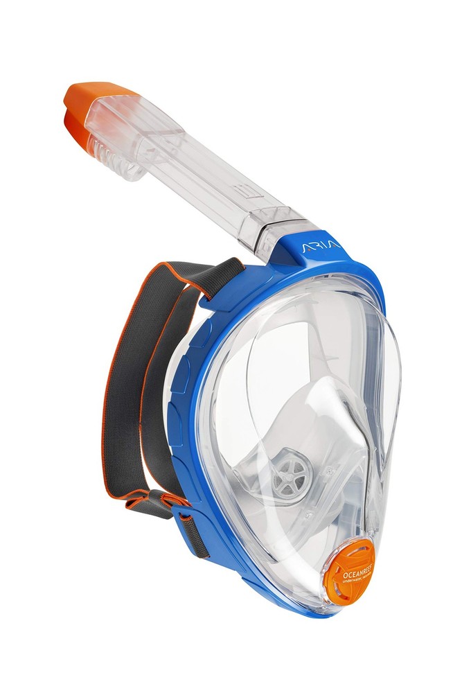Ocean Reef ARIA Classic - Full Face Small-Medium, Blue/ Clear Opaque