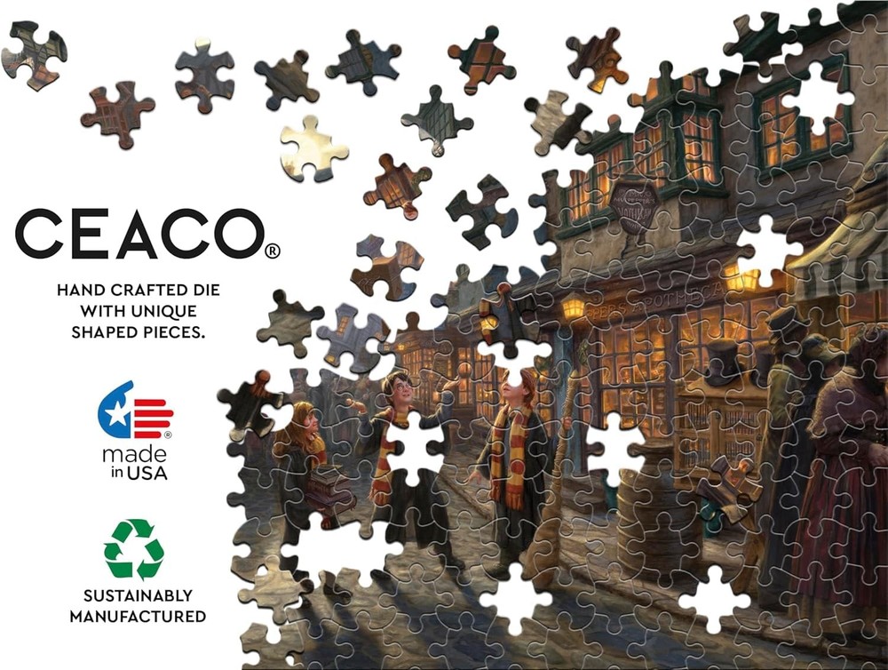 Ceaco - Thomas Kinkade - Harry Potter - Hogwart's 1500, Castle