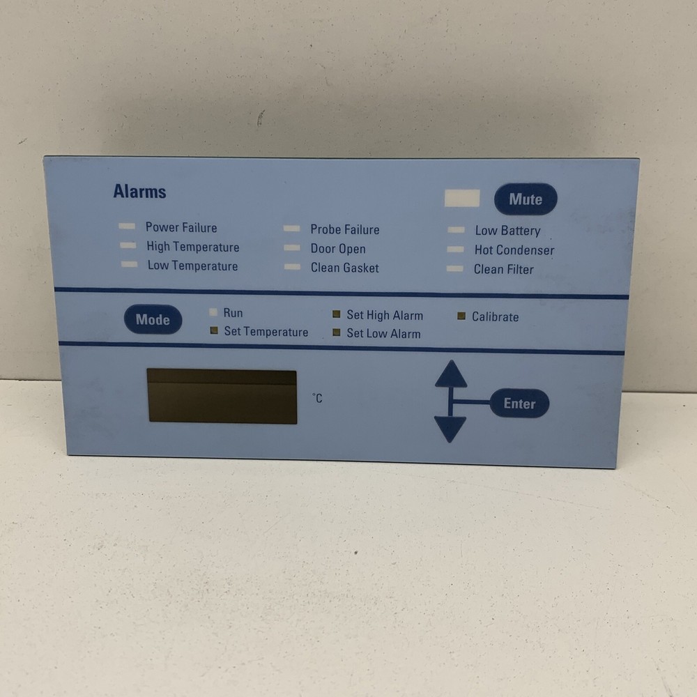 VWR -86C Ultra Temperature Freezer Low Control Panel Cover with Buttons