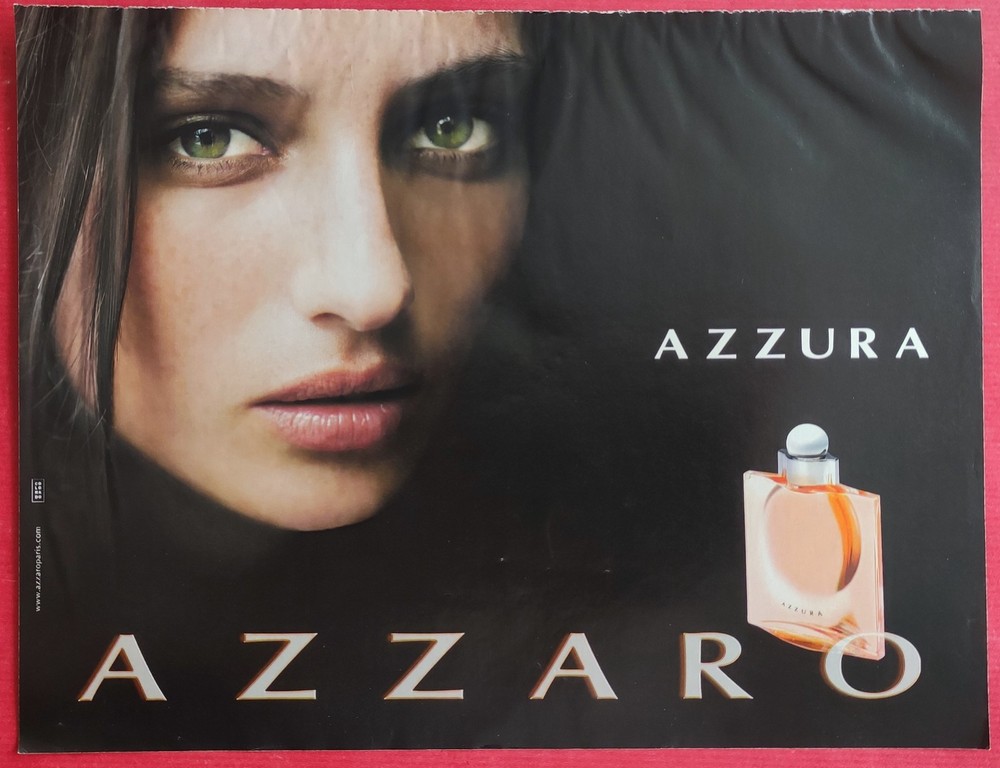 PRESS AD: Perfume Azzura by AZZARO 2002
