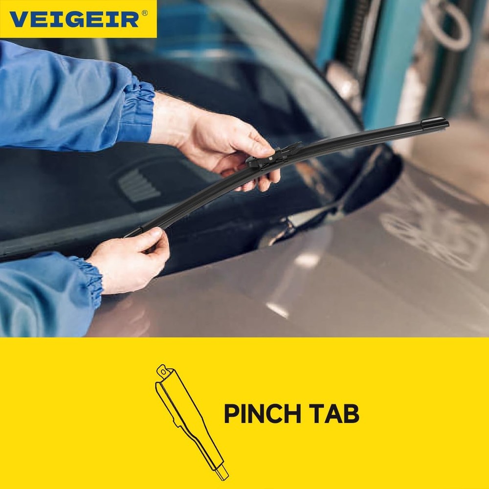 3 Pack Windshield Wiper Blades Compatible with Chevy Chevrolet Traverse 2012 ...