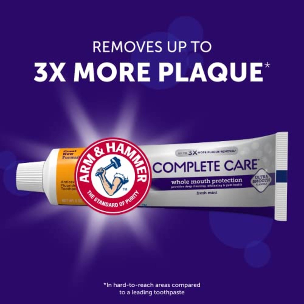 ARM & Hammer Complete Care Toothpaste, Teeth Whitening Toothpaste with Baking So