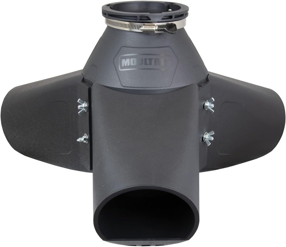 Moultrie Gravity Game Feeder Kit - Durable Black, Easy Install & Adjustable Flow
