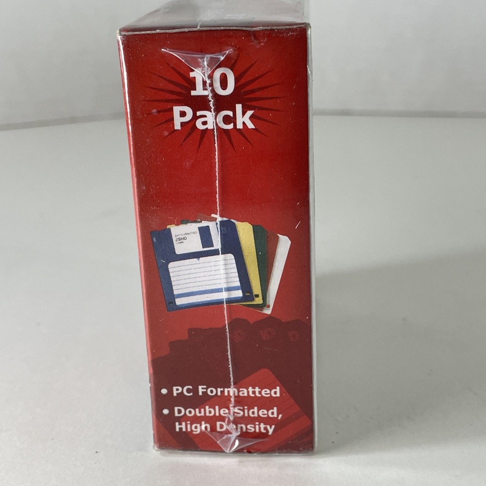 COMP USA 3.5" Floppy Disc Diskettes 1.44MB Double Sided High Density Formatted