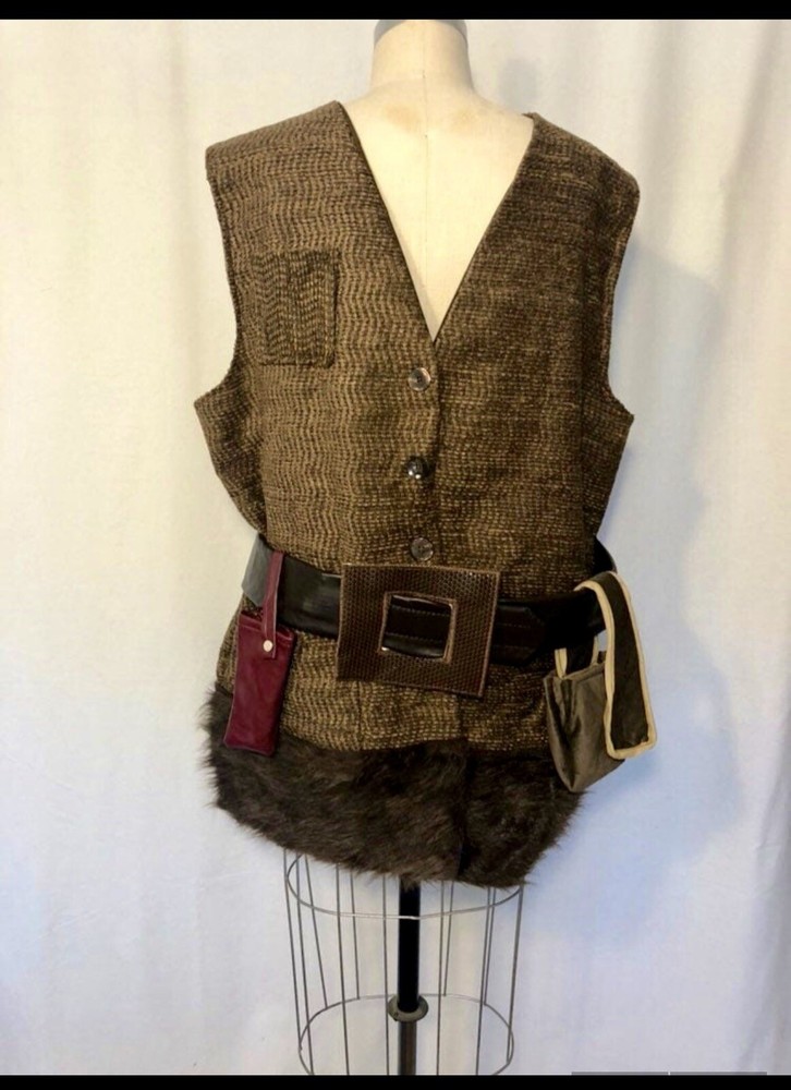 Hagrid Vest And Belt Replica Costume Size SMALL