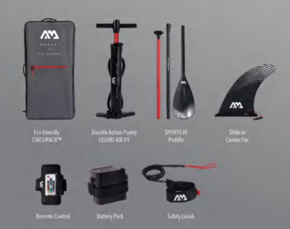 Aqua Marina Stand Up Inflatable Paddleboard Blaze iSUP Advanced Lighting System
