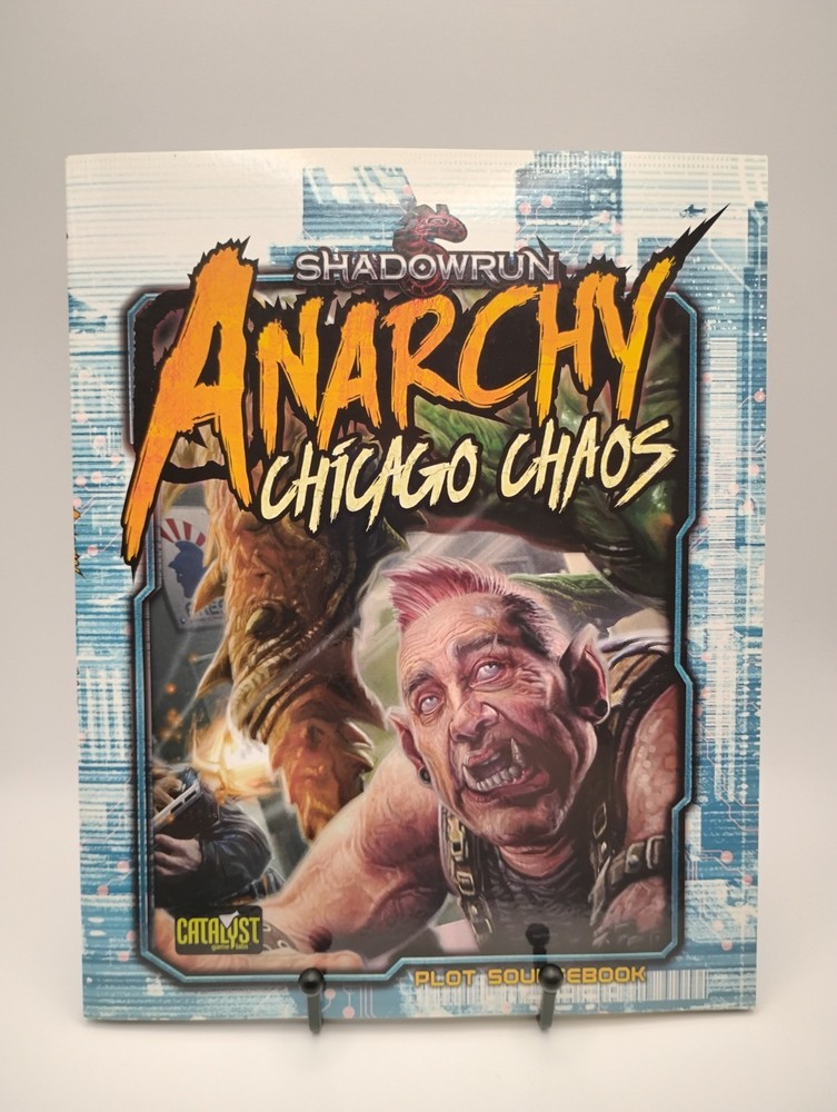 Shadowrun Anarchy: Chicago Chaos - Plot Sourcebook *NEW*