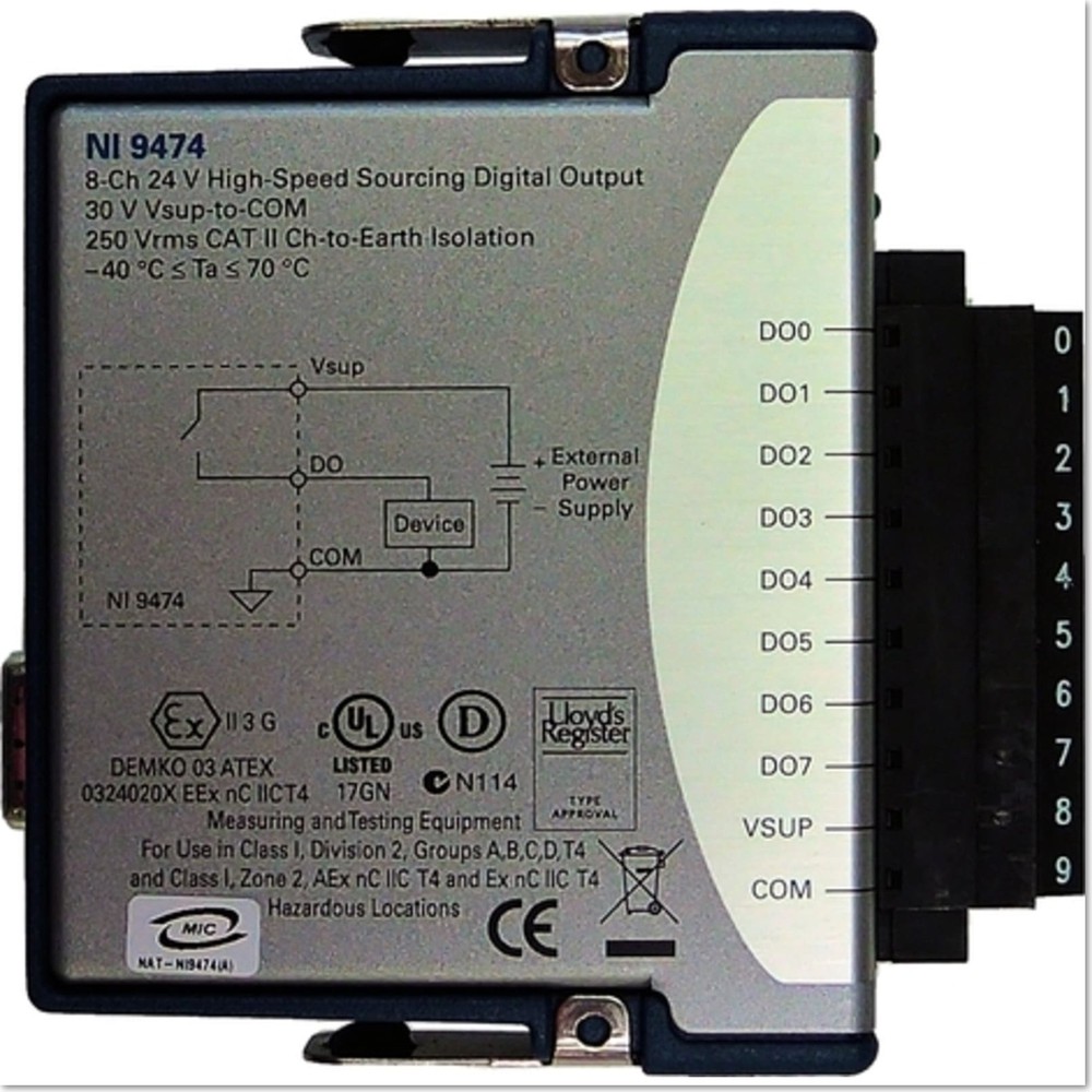 National Instruments NI 9474 DAQ C Series Digital Module Tested