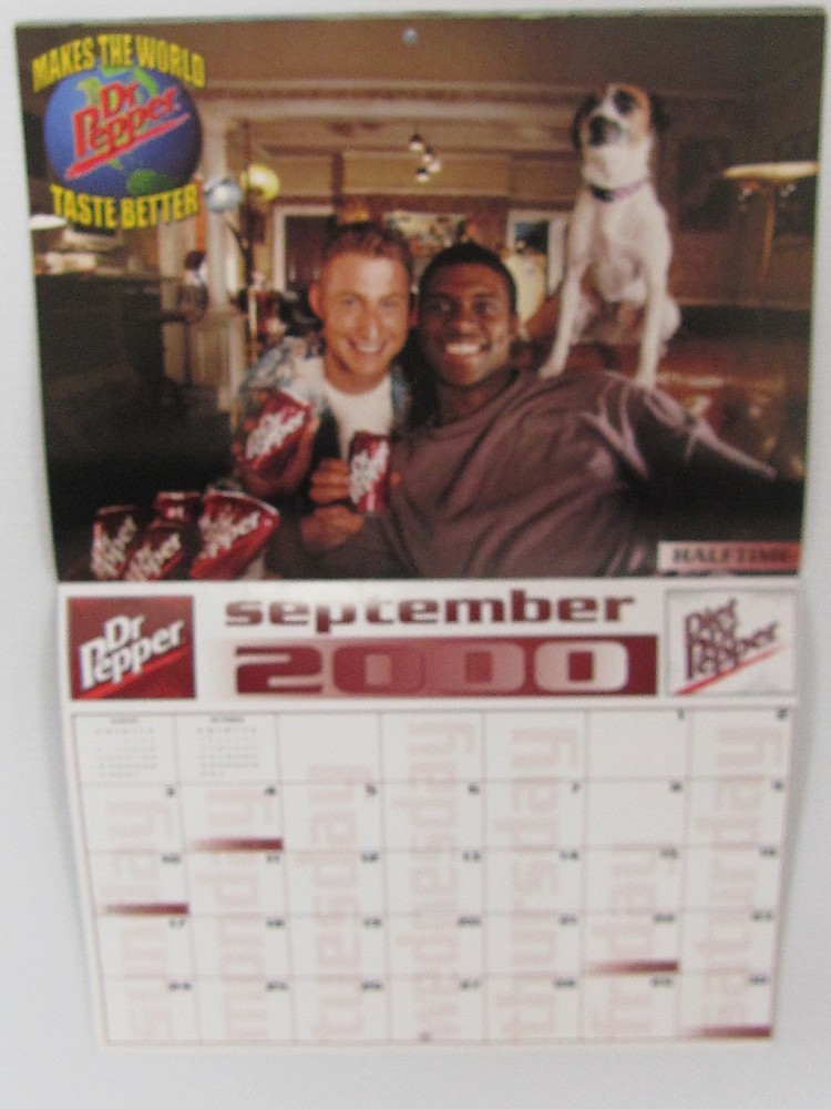 Official Dr Pepper 2000 Calendar