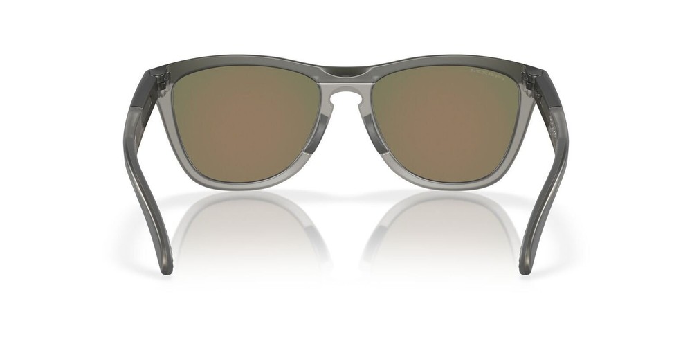 Oakley OO9284A-0155 Frogskins Range A Sunglasses Matte Grey Smoke/Prizm Ruby