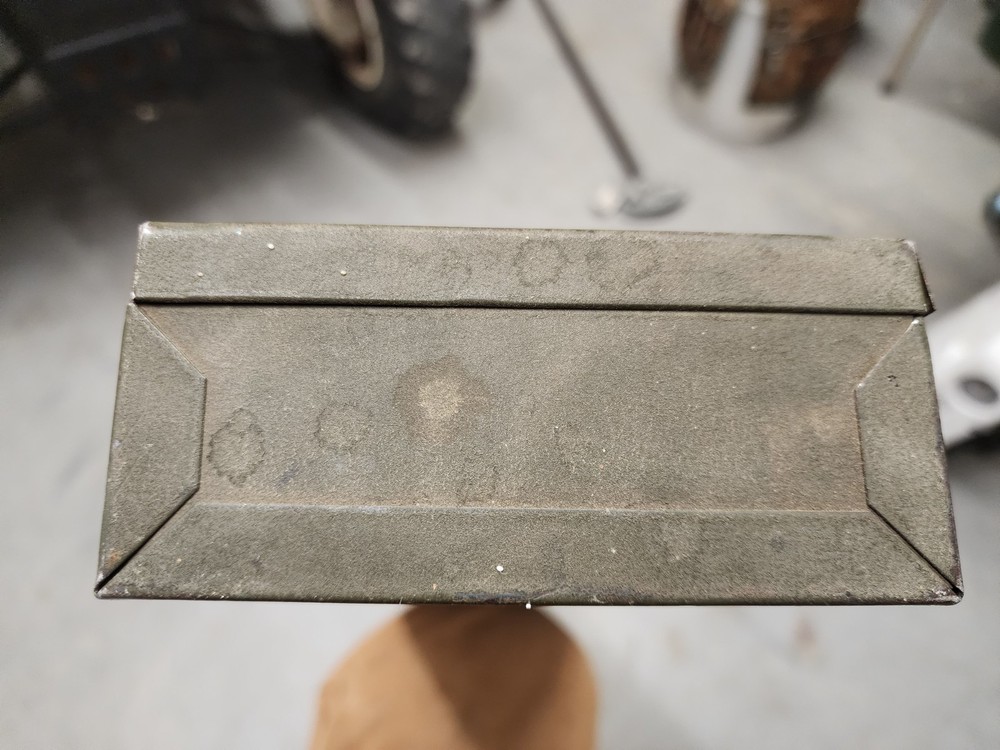 Vintage Metal Toolbox