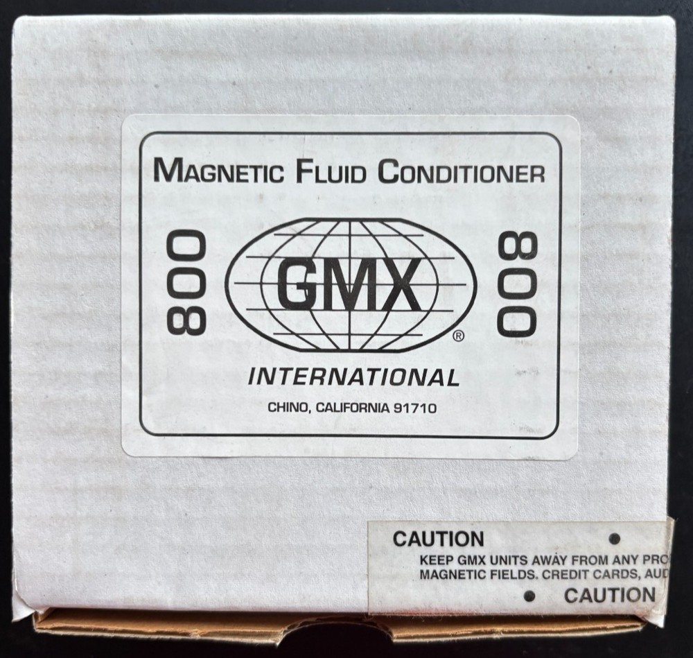 GMX MAGNETIC FLUID CONDITIONER 800 - NEW SEALED In BOX