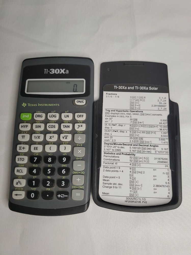 Texas Instruments TI-30Xa Scientific Calculator