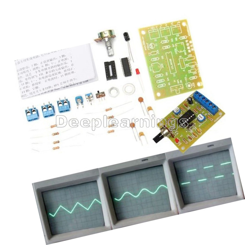 ICL8038 Monolithic Function Signal Generator Module DIY Kit Sine Square Triangle