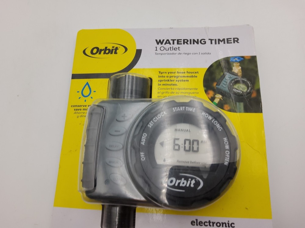 Orbit – Conserve Digital Water Timer (2 Outlet) - Programmable Water Timer (New)