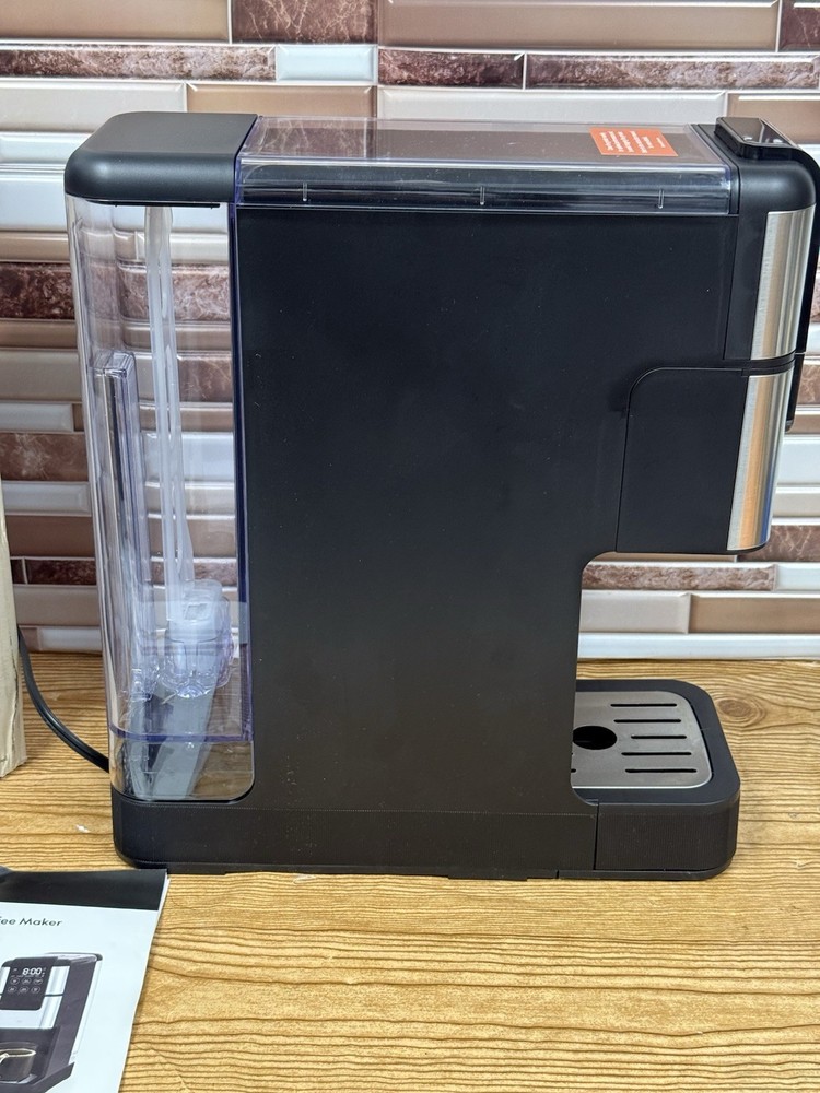 bella PRO Programmable Coffee Maker - STAINLESS STEEL/BLACK - TESTED - READ