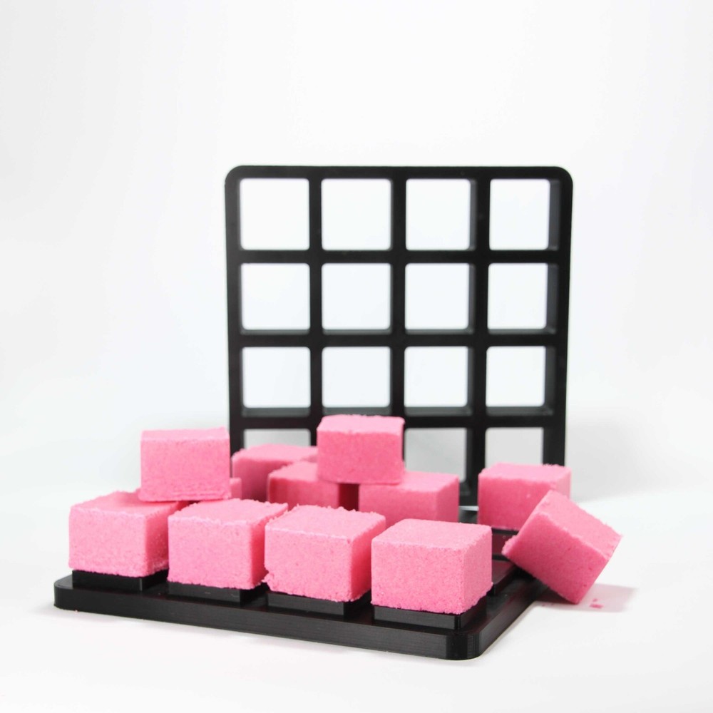 MULTY SQUARE Bath Bomb Molds set, DIY original BathBombs Set 3D Printed Kit