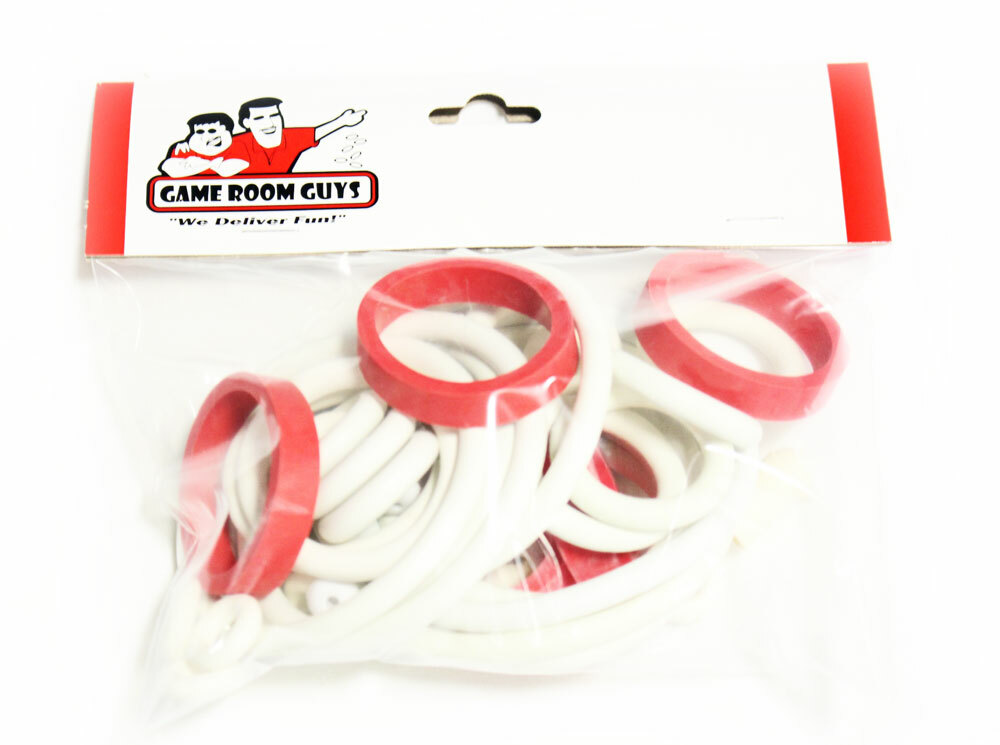 Bally Embryon Pinball Machine Replacement Repair Rubber Ring Kit White
