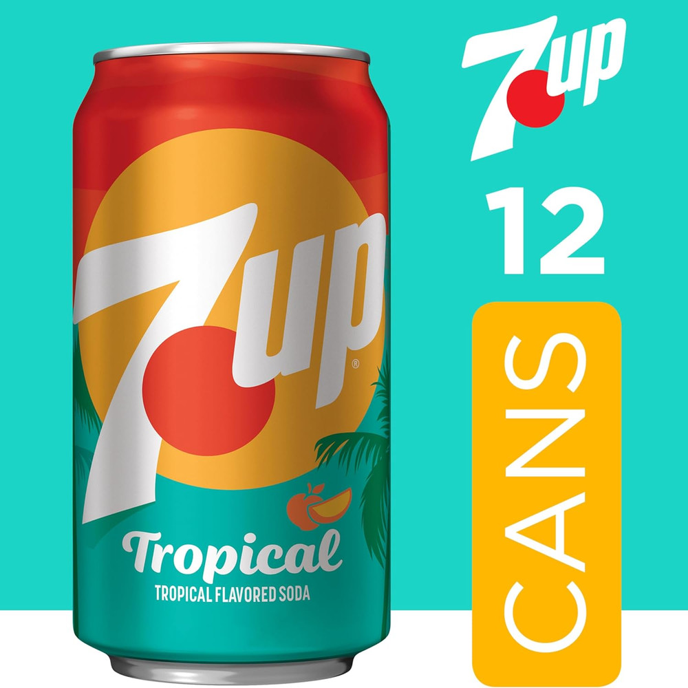 Tropical Soda, 12 Fl Oz Cans, 12 Pack