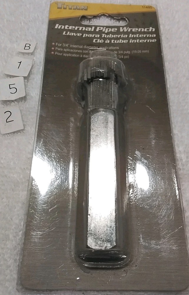 TITAN 11485 3/4" INTERNAL PIPE WRENCH